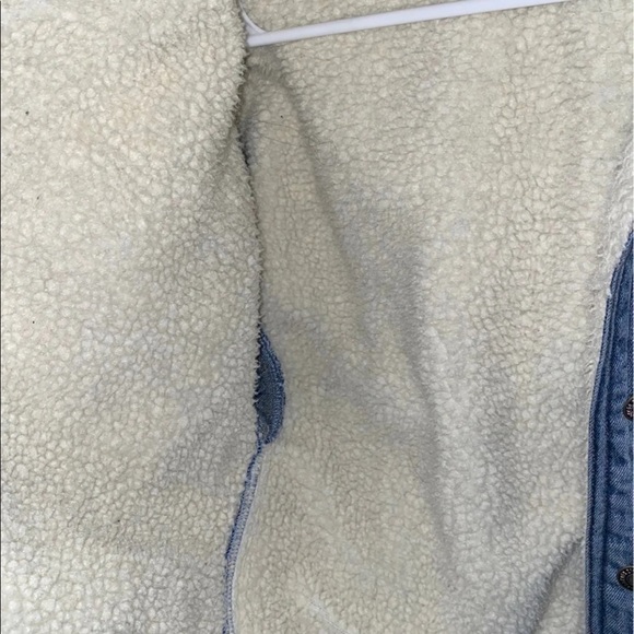 sherpa denim jacket - Picture 3 of 6